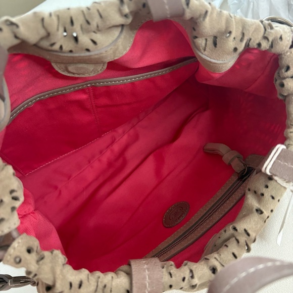 JOHNNY WAS Fiorire Vanessa Crossbody Boho Handbag! New Italian Tan Leather. Boho - Picture 10 of 14